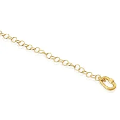 Pulseira corrente em ouro Hold Oval