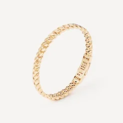 Pulseira em ouro entrançado TOUS ATELIER