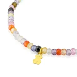 Pulseira TOUS Color em Ouro