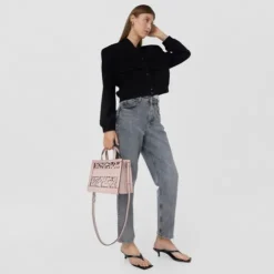 Saco de compras Amaya Kaos Shock rosa médio