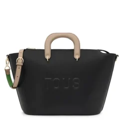 Tote bag grande preta TOUS Helen