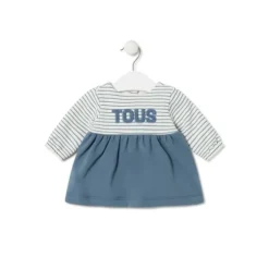 Vestido de bebé para menina Classic azul