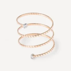 Anel duplo em ouro com diamantes TOUS ATELIER