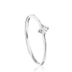 Anel TOUS Brillants em Ouro branco com Diamante