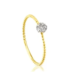 Anel TOUS Brillants em Ouro com Diamantes
