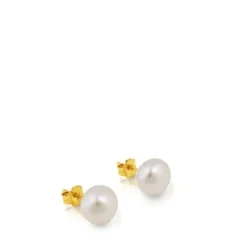 Brincos TOUS Pearls em Ouro