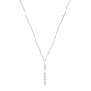 Colar em prata com placa retangular TOUS Bear Row