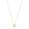 Colar Twisted em ouro