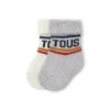 Conjunto de 2 pares de peúgas de bebé SSocks cinzento