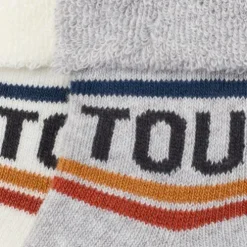 Conjunto de 2 pares de peúgas de bebé SSocks cinzento