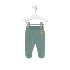 Conjunto de malha de bebé Tricot logótipo TOUS verde