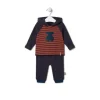Conjunto de menino às riscas Blue azul marinho