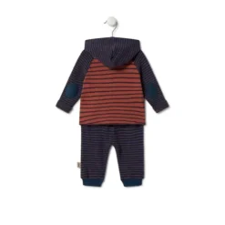 Conjunto de menino às riscas Blue azul marinho