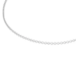 Corrente média em prata com bolas, 50 cm, TOUS Chain