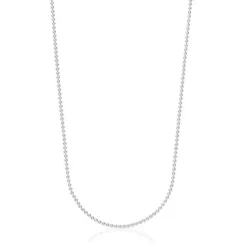 Gargantilha em prata com bolas 60 cm TOUS Basics