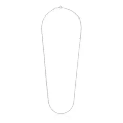 Gargantilha em prata com bolas 60 cm TOUS Basics
