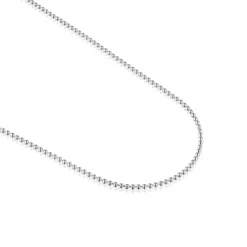 Gargantilha em prata com bolas 60 cm TOUS Basics