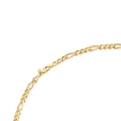 Gargantilha mix barbada banhada a ouro de 18 K sobre prata TOUS Chain