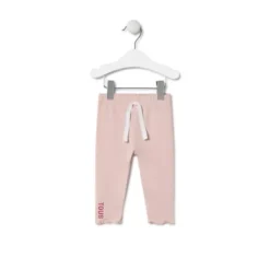 Leggings de menina Casual cor-de-rosa