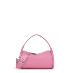 Mala Duffle pequena em pele rosa-escuro TOUS Miranda