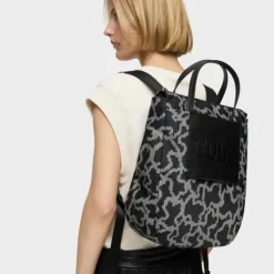 Mochila preta Kaos Pix Soft
