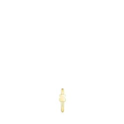 Piercing de orelha TOUS Basics com urso em ouro
