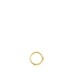 Piercing de orelha TOUS Basics com urso em ouro