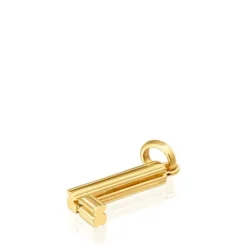 Pingente médio letra L banhado a ouro de 18 K sobre prata TOUS Alphabet