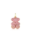 Pingente urso Bold Bear em safiras e ouro