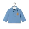 Polo Casual azul