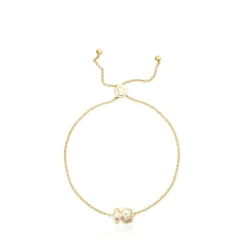 Pulseira Areia em prata vermeil e multi pedras preciosas