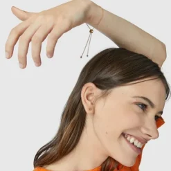 Pulseira Areia em prata vermeil e multi pedras preciosas