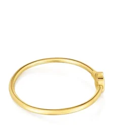 Pulseira escrava banhada a ouro de 18 K sobre prata TOUS MANIFESTO
