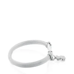 Pulseira média Hold em Prata