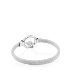 Pulseira média Hold em Prata