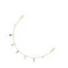 Pulseira Mini Ivette em Ouro com Pedras preciosas
