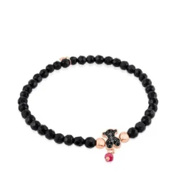 Pulseira Motif em Prata Vermeil rosa