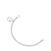 Pulseira Sweet Dolls Color em Prata e Cristal de rocha