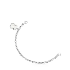 Pulseira Sweet Dolls Color em Prata e Cristal de rocha