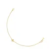 Pulseira TOUS Good Vibes trevo em Ouro e Diamantes