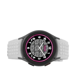 Relógio Samsung Galaxy Watch 5 X TOUS smartwatch em alumínio cinzento com banda de silicone cinzenta