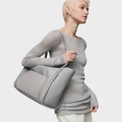 Tote Bag grande cinzenta TOUS Miranda Soft New