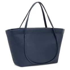 Tote bag grande em pele azul-marinho TOUS Miranda