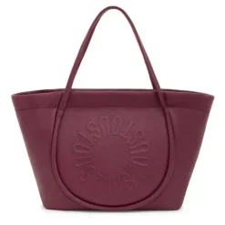 Tote bag grande em pele bordeaux TOUS Miranda