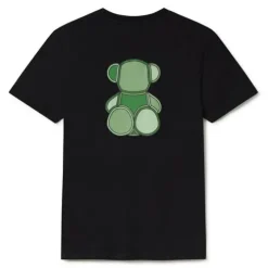 T-shirt de manga curta verde TOUS Bear Faceted M