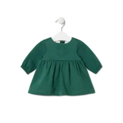 Vestido de bebé para menina Trend verde