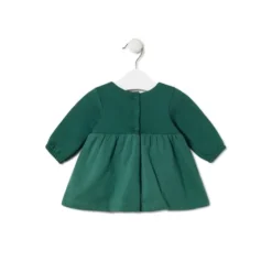 Vestido de bebé para menina Trend verde
